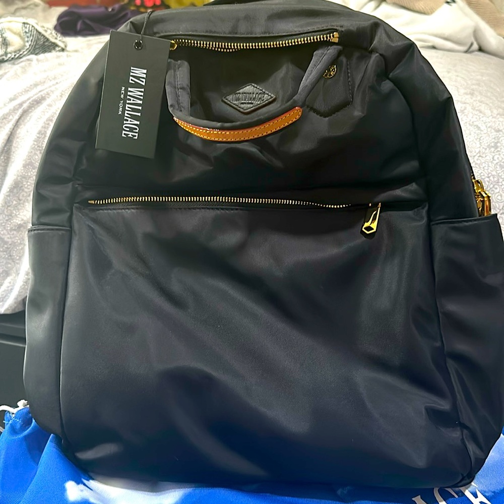 Mz Wallace Soho backpack - black - large size brand new